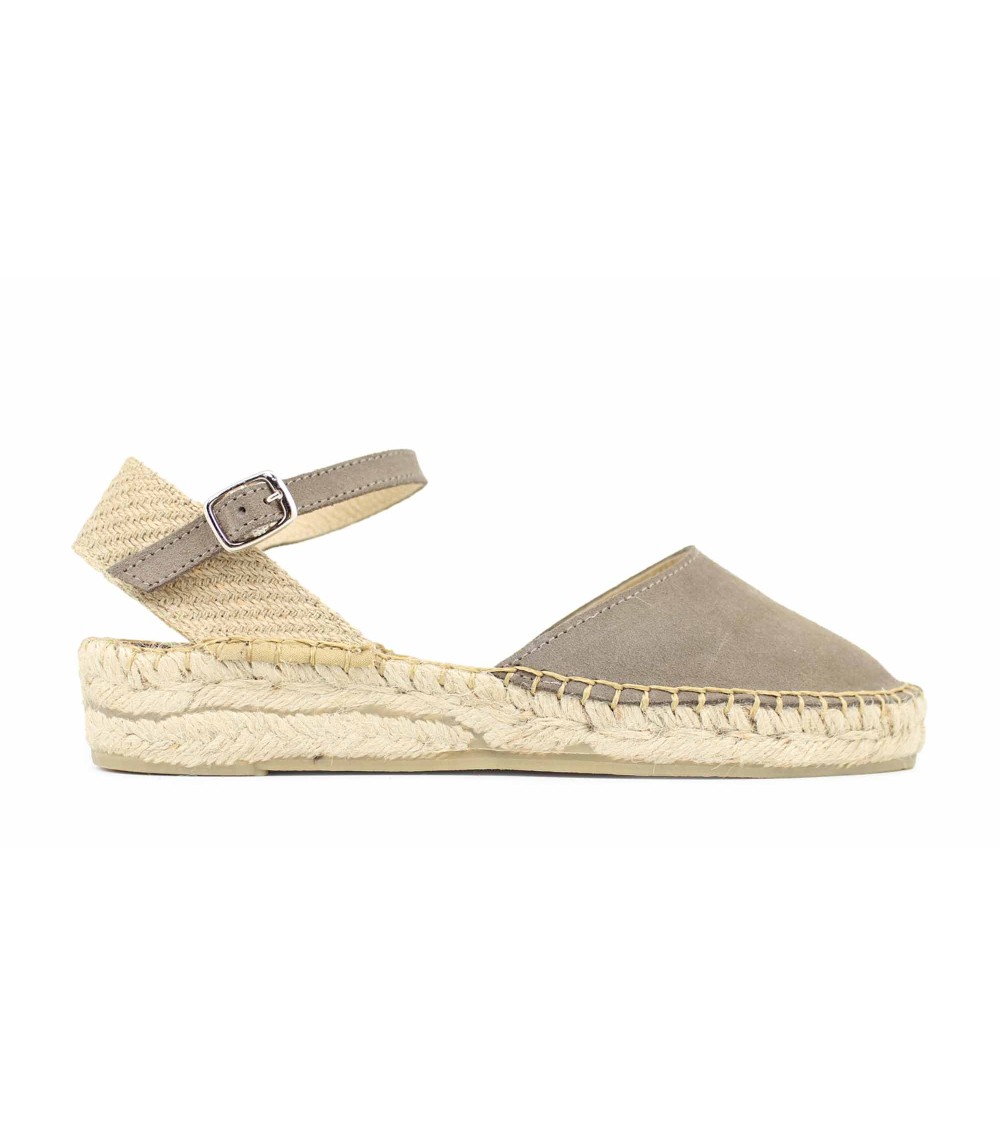 ALPARGATA VALENCIANA CON HEBILLA EN SERRAJE
