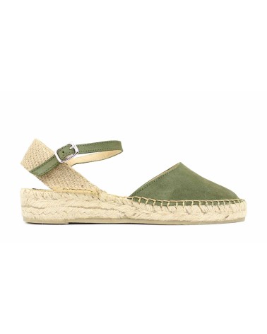 VALENCIAN ESPADRILLE WITH BUCKLE IN SUEDE