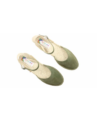 ALPARGATA VALENCIANA COM FIVELA EM SERRAGE