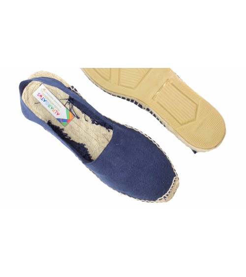 ALPARGATA DESTALONADA LISA