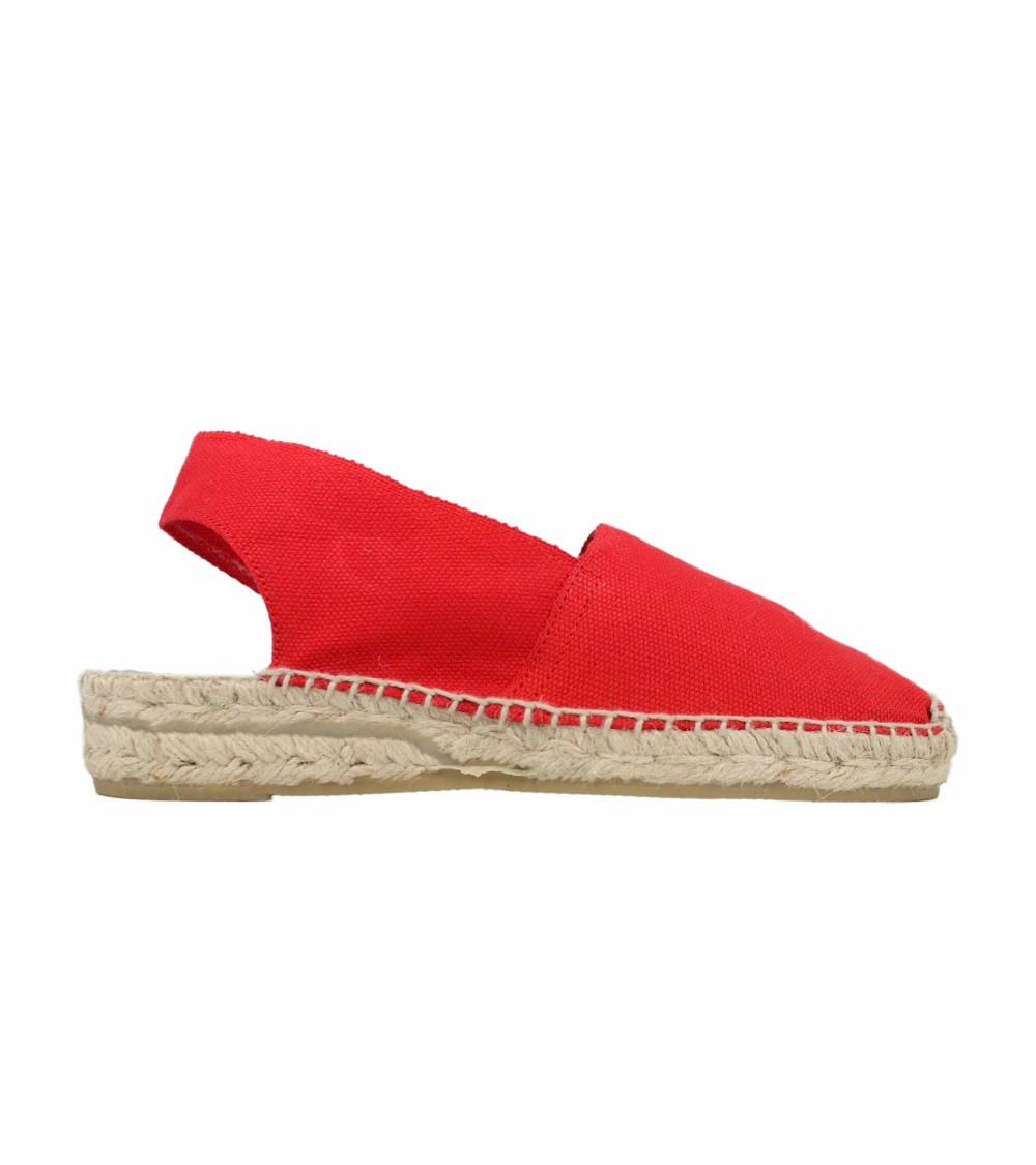 PLAIN BACKLESS ESPADRILLE