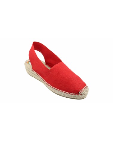 PLAIN BACKLESS ESPADRILLE