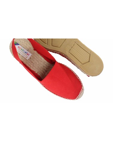 PLAIN BACKLESS ESPADRILLE