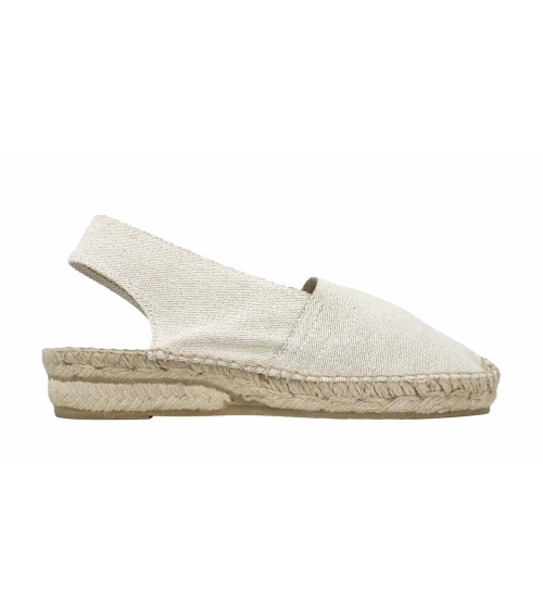 PLAIN BACKLESS ESPADRILLE
