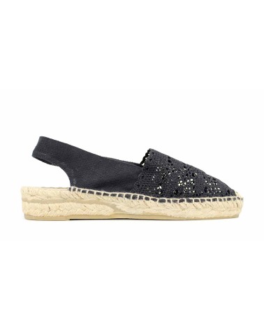 CROCHET SLINGBACK ESPADRILLE