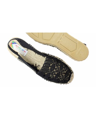 CROCHET SLINGBACK ESPADRILLE