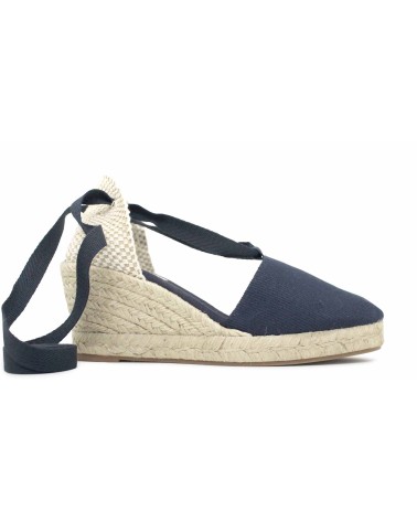 ALPARGATA VALENCIENNE AVEC TALON ET RUBANS