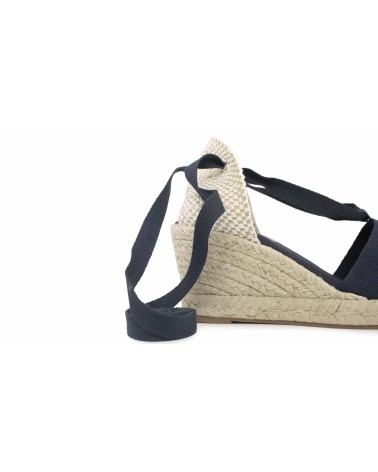 ALPARGATA VALENCIENNE AVEC TALON ET RUBANS