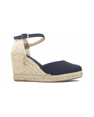 ESPADRILLE VALENCIENNE AVEC CUNETTE ET BOUCLE EN TOILE
