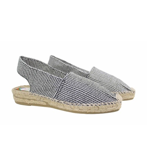 ESPADRILLE DOS NU PIED-DE-POULE