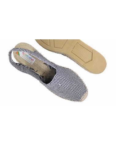 ESPADRILLE DOS NU PIED-DE-POULE