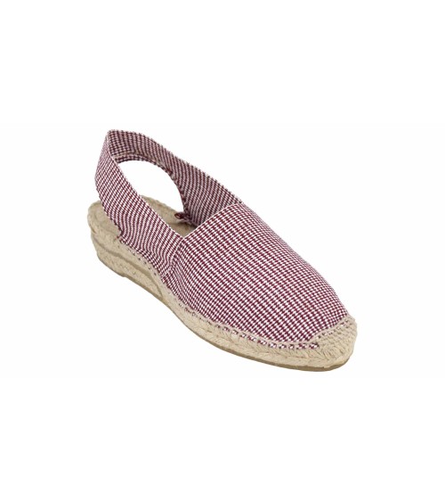 BACKLESS HOUNDSTOOTH ESPADRILLE