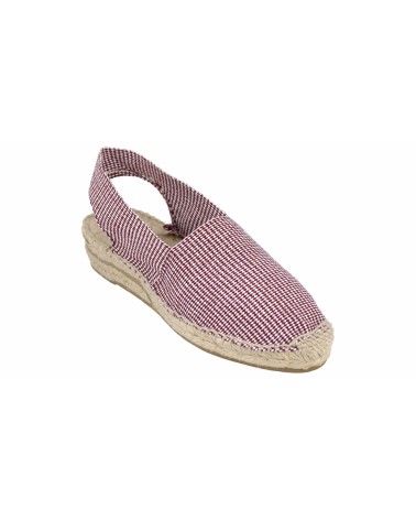 BACKLESS HOUNDSTOOTH ESPADRILLE