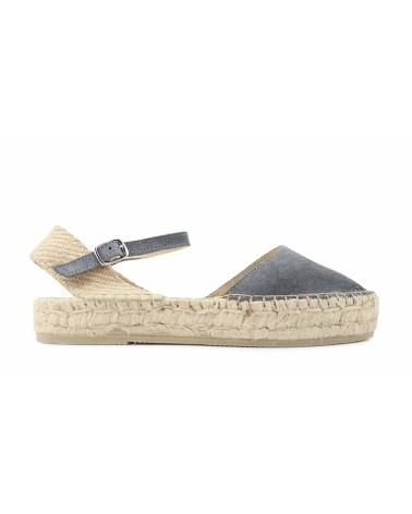 ESPADRILLE VALENCIENNE AVEC BOUCLE EN DAIM