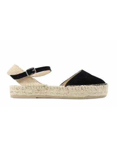 VALENCIAN ESPADRILLE WITH BUCKLE IN SUEDE