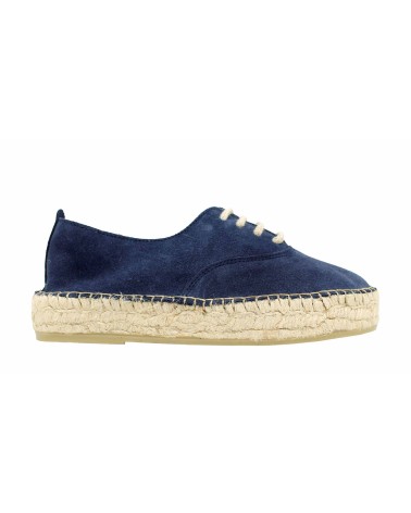 ESPADRILLE WITH LACES IN SUEDE