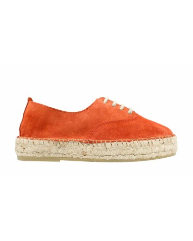 ESPADRILLE WITH LACES IN SUEDE