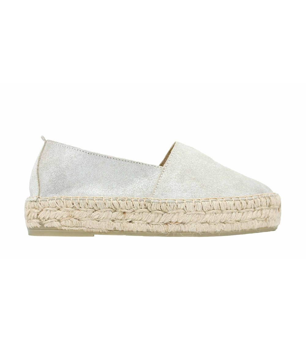 CLOSED ESPADRILLE WITH ELASTIC IN SUEDE