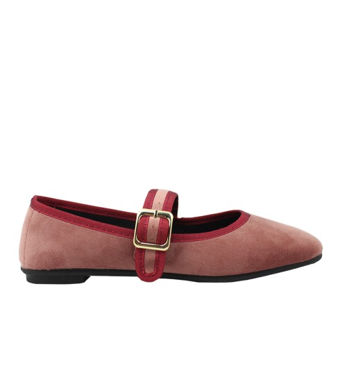 Mercedita en Velours avec Boucle pour Femme – Alpargatus