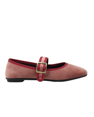 Mercedita en Velours avec Boucle pour Femme – Alpargatus