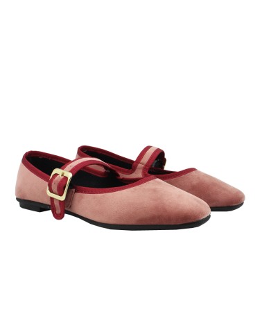 Mercedita en Velours avec Boucle pour Femme – Alpargatus