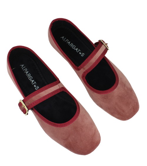 Mercedita en Velours avec Boucle pour Femme – Alpargatus