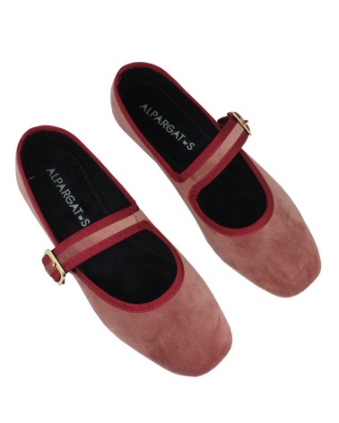 Mercedita en Velours avec Boucle pour Femme – Alpargatus
