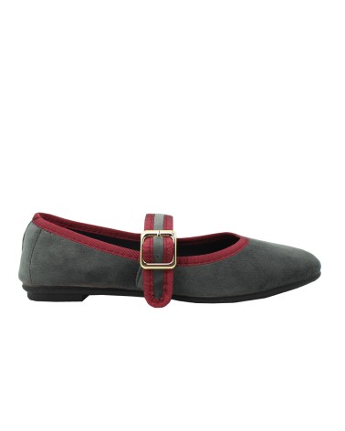 Mercedita en Velours avec Boucle pour Femme – Alpargatus