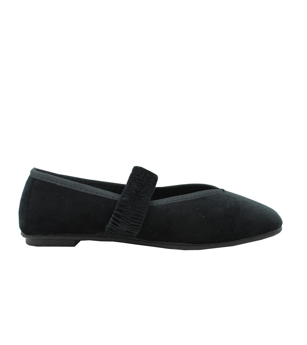 Women’s Velvet Mary Jane with Elastic Strap – Alpargatus