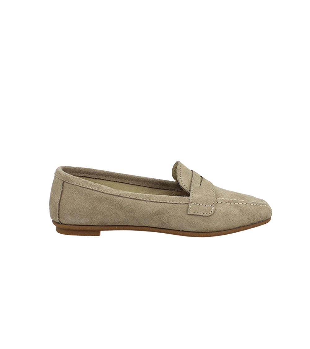 SUEDE LOAFERS