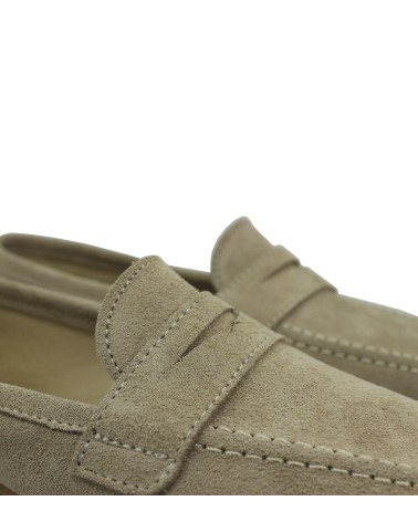 SUEDE LOAFERS