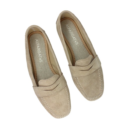 SUEDE LOAFERS