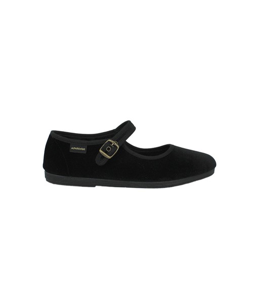 CHAUSSURES VELVET MARY'S AVEC BOUCLE