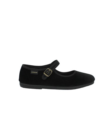 CHAUSSURES VELVET MARY'S AVEC BOUCLE