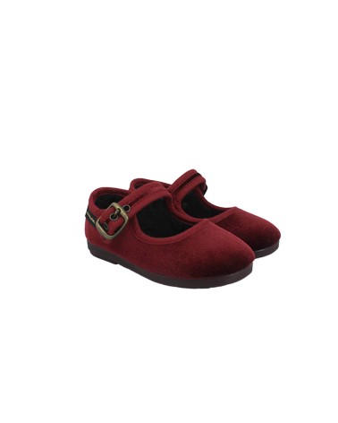 CHAUSSURES VELVET MARY'S AVEC BOUCLE