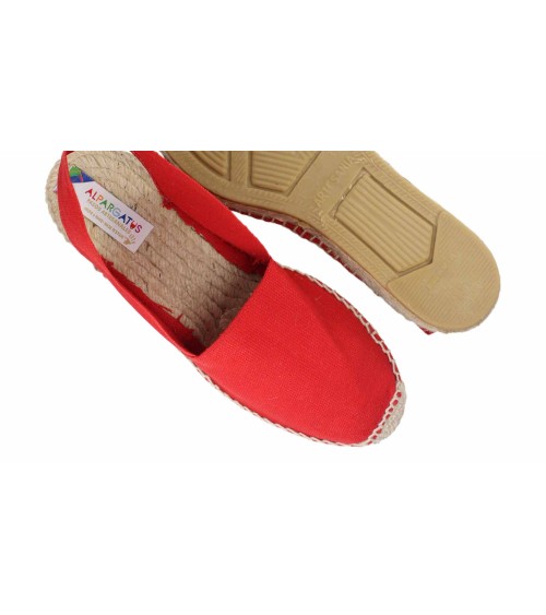 ALPARGATA DESTALONADA LISA