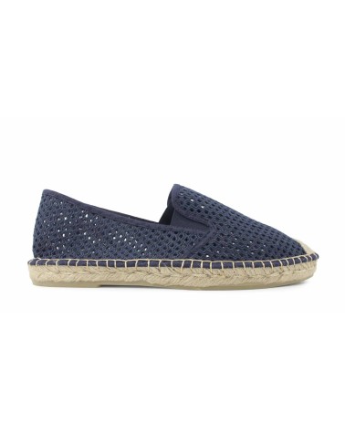 ESPADRILLE WITH ELASTICS IN MESH CANVAS