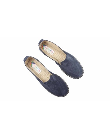 FLAT CLOSED ESPADRILLE IN SUEDE