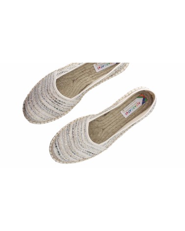 ESPADRILLE FERMÉE PLATE EN DAIM