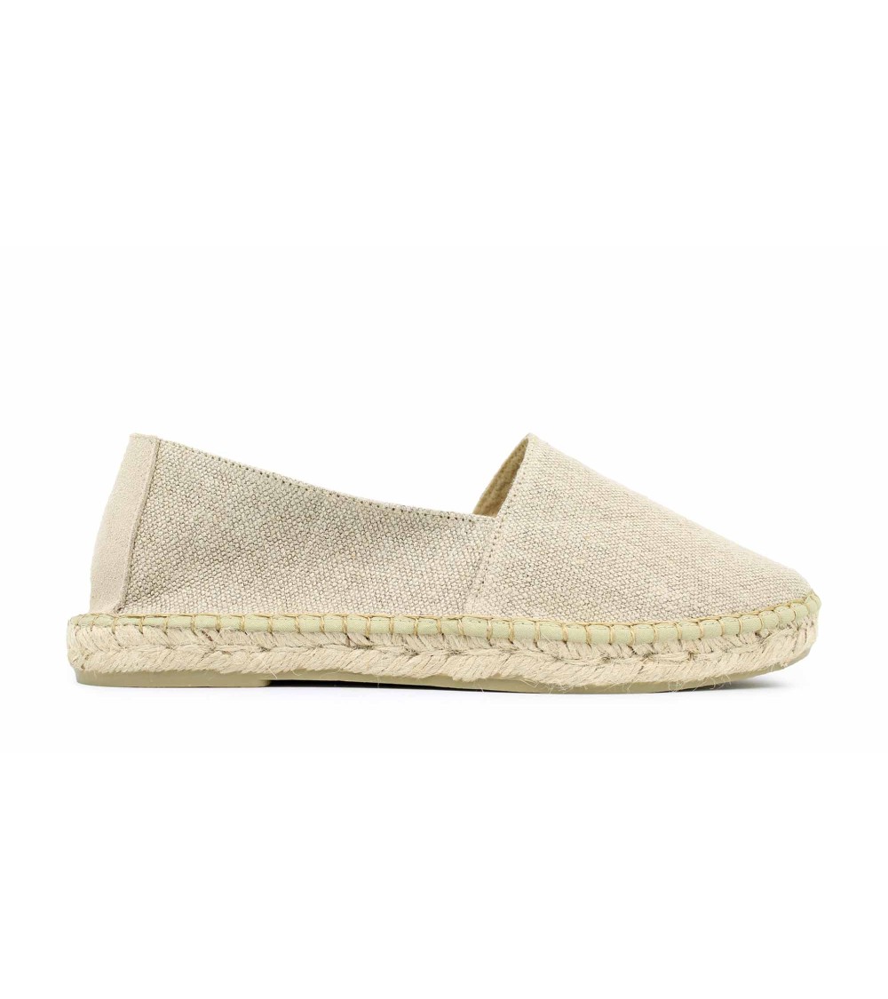 CLOSED ESPADRILLE IN RECYCLED CANVAS
