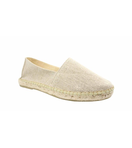 CLOSED ESPADRILLE IN RECYCLED CANVAS