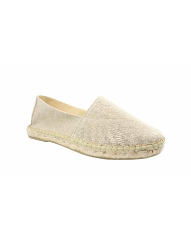 CLOSED ESPADRILLE IN RECYCLED CANVAS