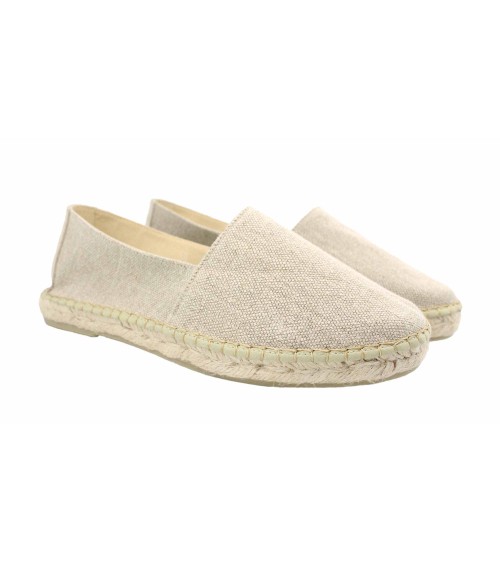 CLOSED ESPADRILLE IN RECYCLED CANVAS