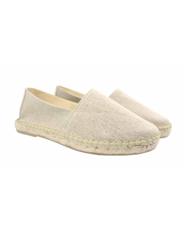 CLOSED ESPADRILLE IN RECYCLED CANVAS