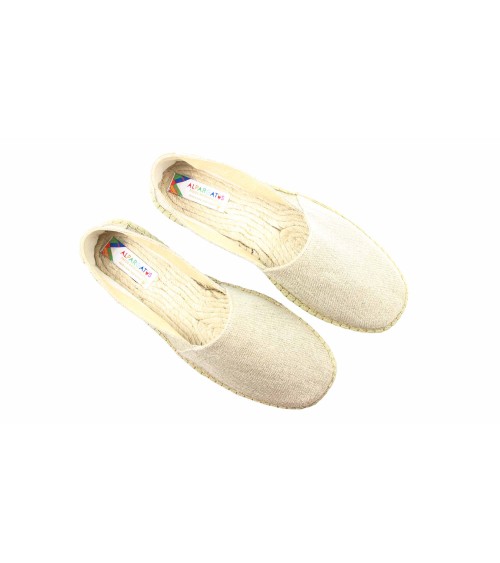 CLOSED ESPADRILLE IN RECYCLED CANVAS