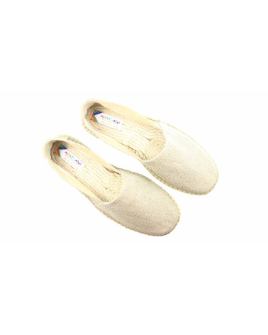 CLOSED ESPADRILLE IN RECYCLED CANVAS