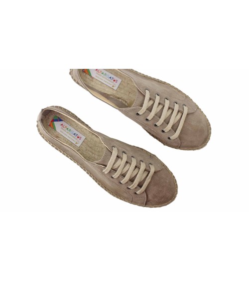 ALPARGATA DEPORTIVA CON PLATAFORMA EN SERRAJE