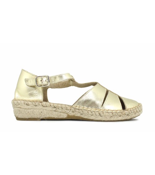 ESPADRILLE SANDAL WITH BUCKLE