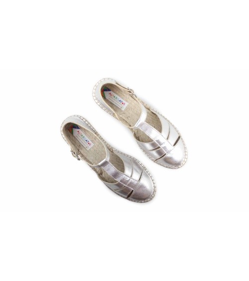 ESPADRILLE SANDAL WITH BUCKLE