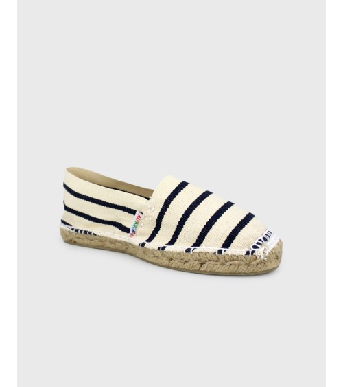 ESPADRILLE CLASSIQUE À RAYURES MARIN